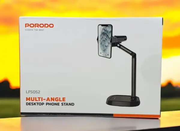 PORODO MULTI-ANGEL DESKTOP PHONE STAND | LFS052